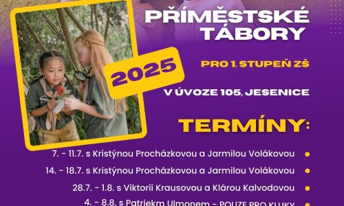 Letní příměstské tábory 2025